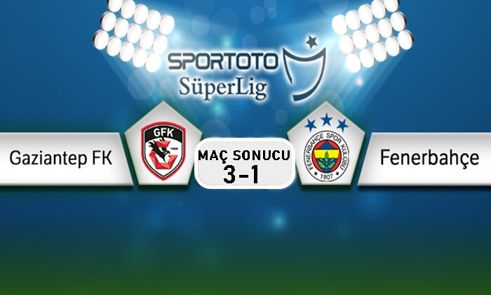 Gaziantep FK- Fenerbahçe maçı 19-12-2020