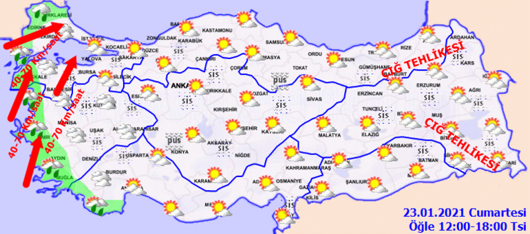 Meteorolojiden İstanbula sağanak yağış uyarısı Saat verildi