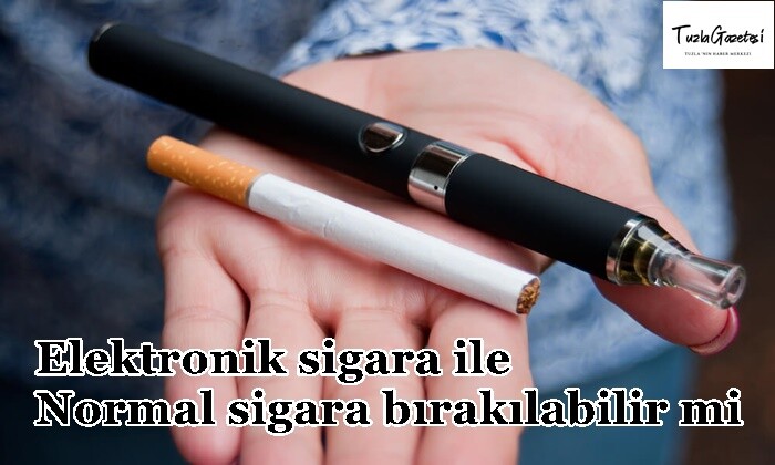 Elektronik sigara ile Normal sigara bırakılabilir mi yorum