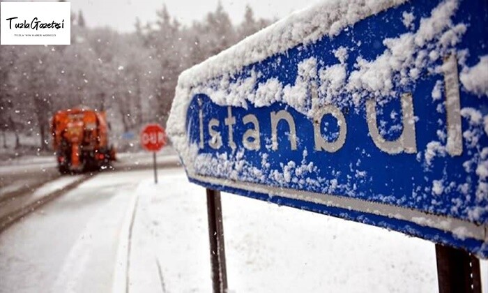 istanbul'da beklenen yoğun kar yağışı başladı 12-02-2021