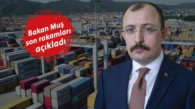 Ticaret Bakanı Mehmet Muş ağustos ayı dış ticaret rakamlarını açıkladı