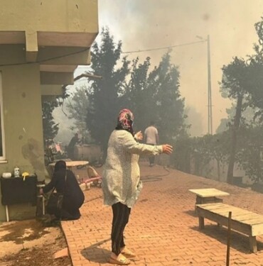 Çavuşbaşı Beykoz'da orman yangını söndürüldü