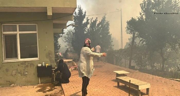 Çavuşbaşı Beykoz'da orman yangını söndürüldü