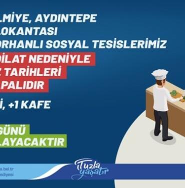 Tuzla Belediyesi'nden Önemli Duyuru 