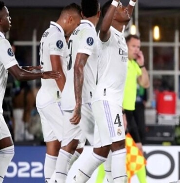 2022 UEFA Süper Kupa'nın sahibi Real Madrid