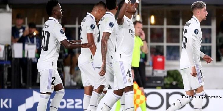 2022 UEFA Süper Kupa'nın sahibi Real Madrid