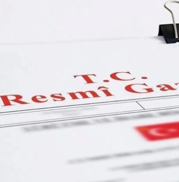 31 Ağustos 2022 Resmi Gazete kararları