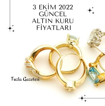 3 Ekim 2022 güncel altın kuru fiyatları
