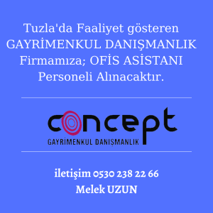 Tuzla Sekreter iş ilanı