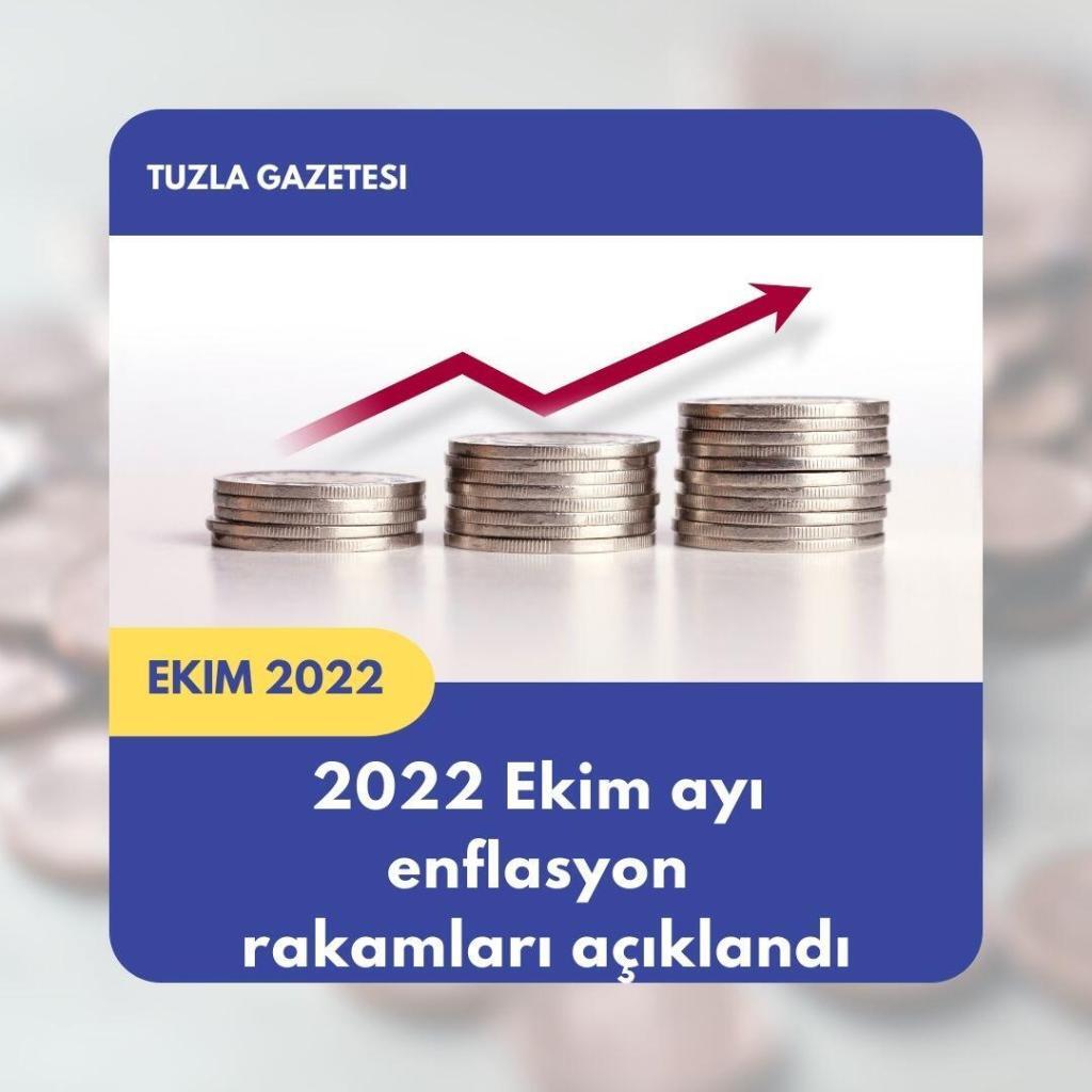2022 Ekim ayı enflasyon rakamları açıklandı (1)