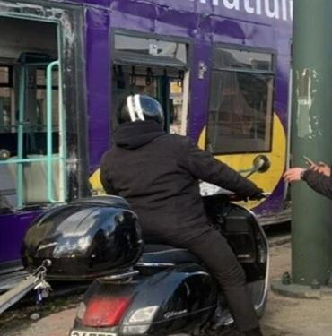 Beyoğlu Kabataş'ta tramvay kazası İSTANBUL