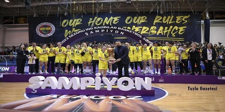 Fenerbahçe ING Kadınlar Basketbol Süper Ligi'nin şampiyonu