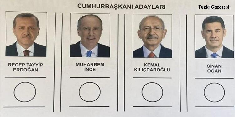 İstanbul Tuzla Cumhurbaşkanlığı ve Milletvekili Seçimi Oy Oranları