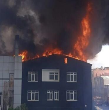 Ataşehir'deki yangın kontrol altına alındı