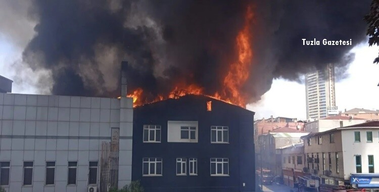 Ataşehir'deki yangın kontrol altına alındı