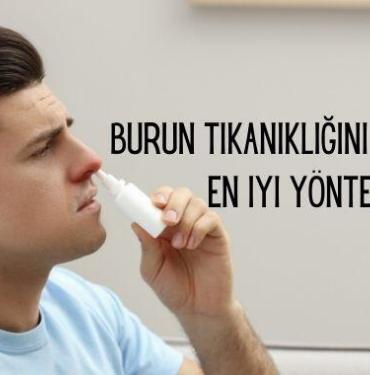 Burun tıkanıklığını geçiren en iyi yöntem