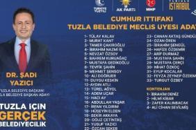 Tuzla Ak Parti Belediye Meclis Üyesi Adayları 2024