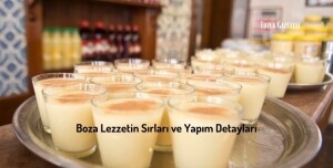 Boza Lezzetin Sırları ve Yapım Detayları