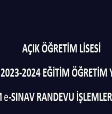 2024 Açık Öğretim Lisesi (AÖL) 3. dönem sınavlarının tarihleri