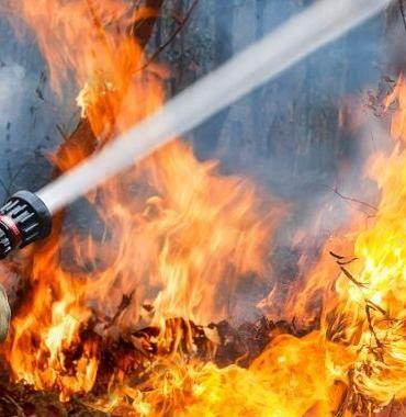 Tuzla Piyade Okulu arazisinde yangın