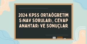 2024 KPSS Orta Öğretim