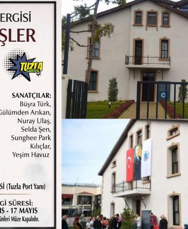 Tuzla Karma resim sergisi ortak düşler 02mayıs2026, mübadele müzesi