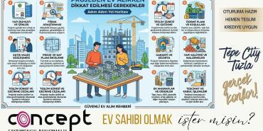 Projeden Ev alırken Dikkat Edilmesi Gerekenler Tuzla, projeden satılık daire, topraktan satılık tuzla, lansmana özel daire tuzla, satış ofisi tuzla